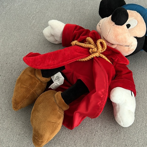 Disney, Sorcerer Mickey Mouse Stuffed Animal Plushie - Picture 5 of 8
